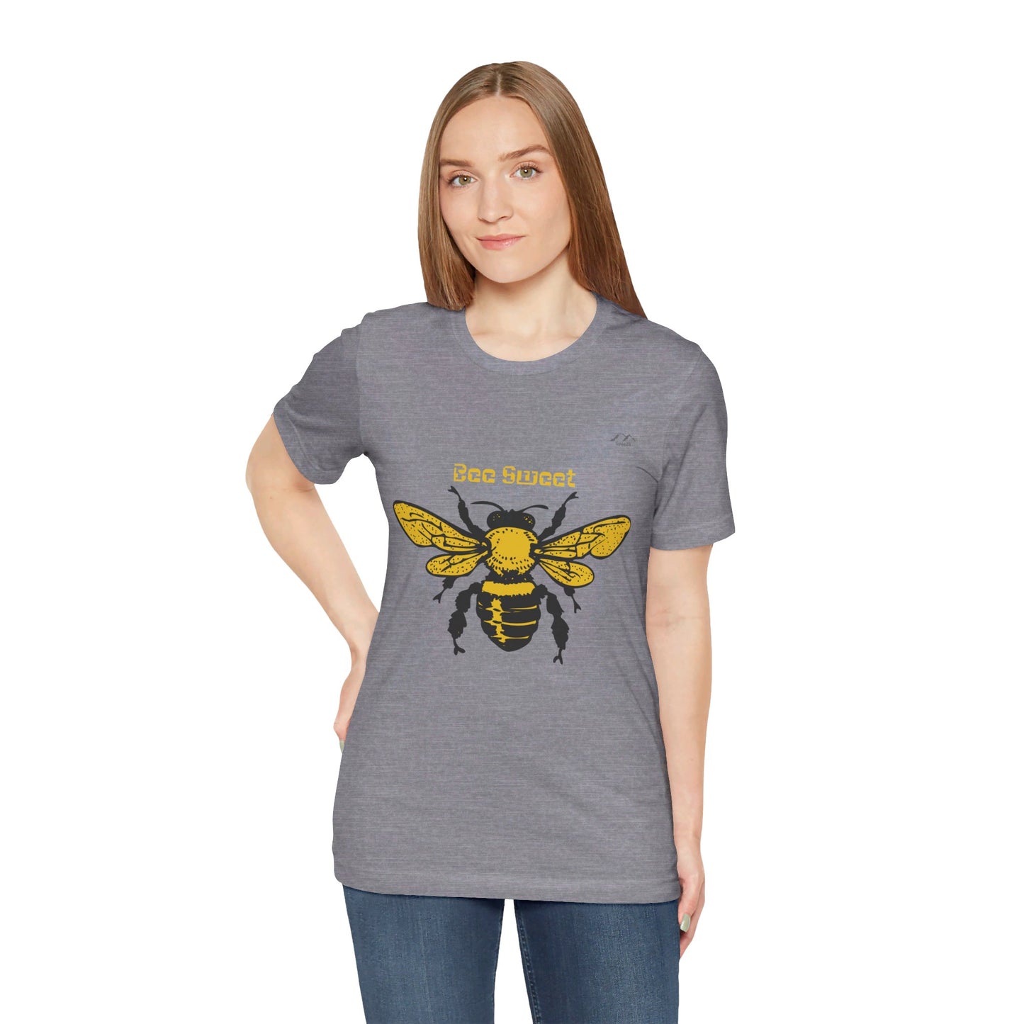 TS-012ML-24 women’s Bee shirt  Lover Gift Honeybee Art Design