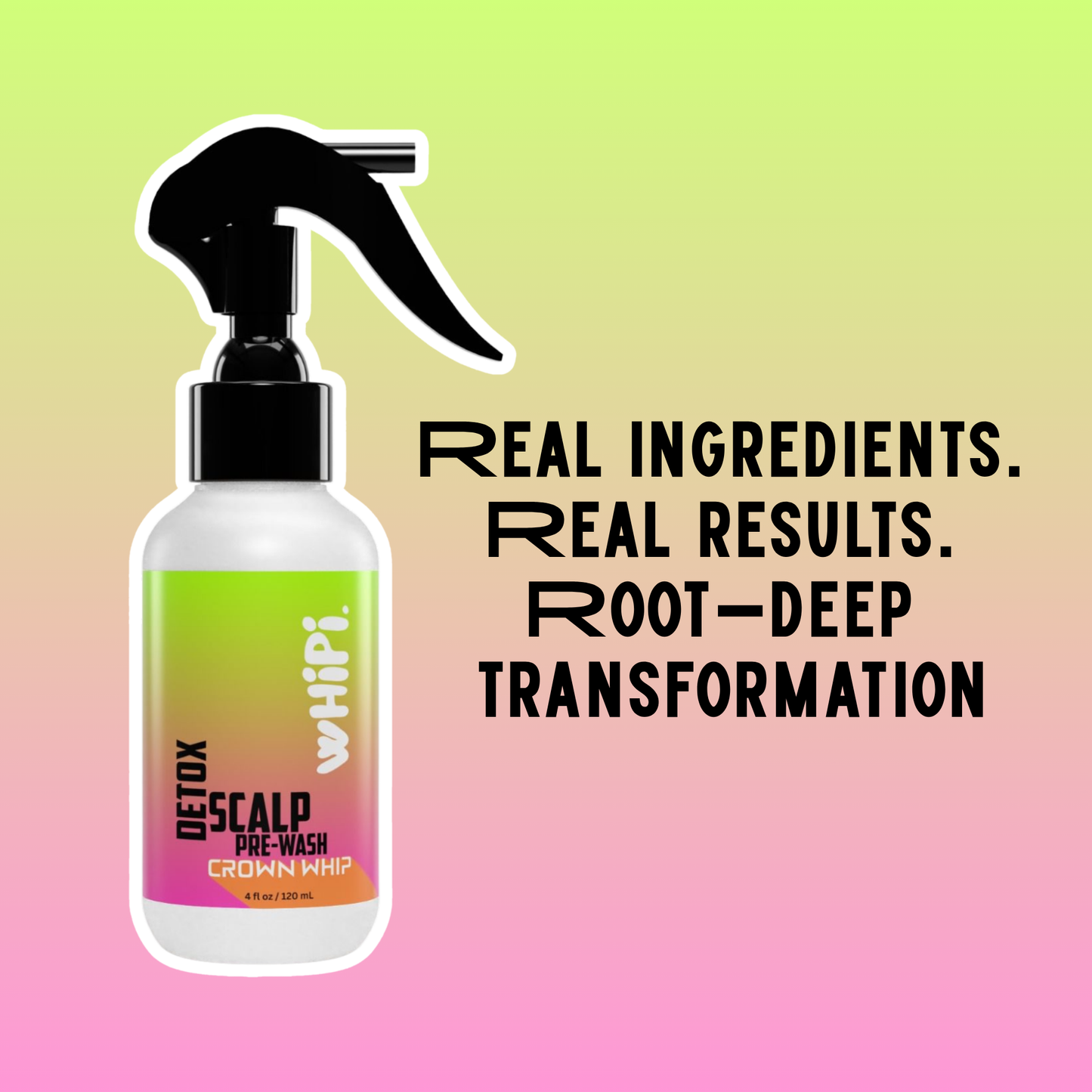 Detox – Crown Whip Scalp Pre-Wash