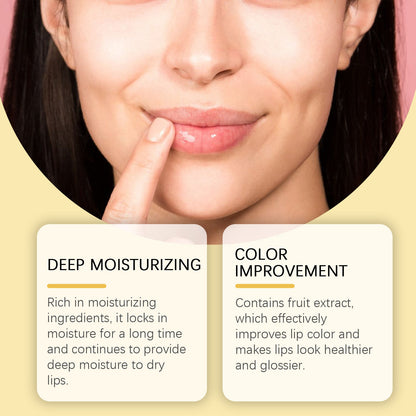 Hoygi Propolis Lip Mask, Fade Lip Lines, Anti-Crack Lip Balm Moisturizing Lip Care Lip Mask