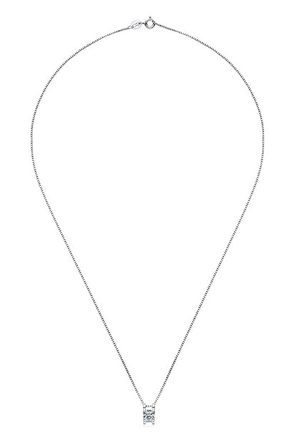 Moissanite 925 Sterling Silver Necklace