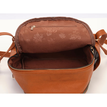The Sleepy Panda Mini - Vegan Leather Mini Backpack