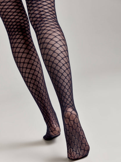 Conte Roxy 20 Den - Fantasy Women's Tights with a pattern of large rhombus (18С-12СП)