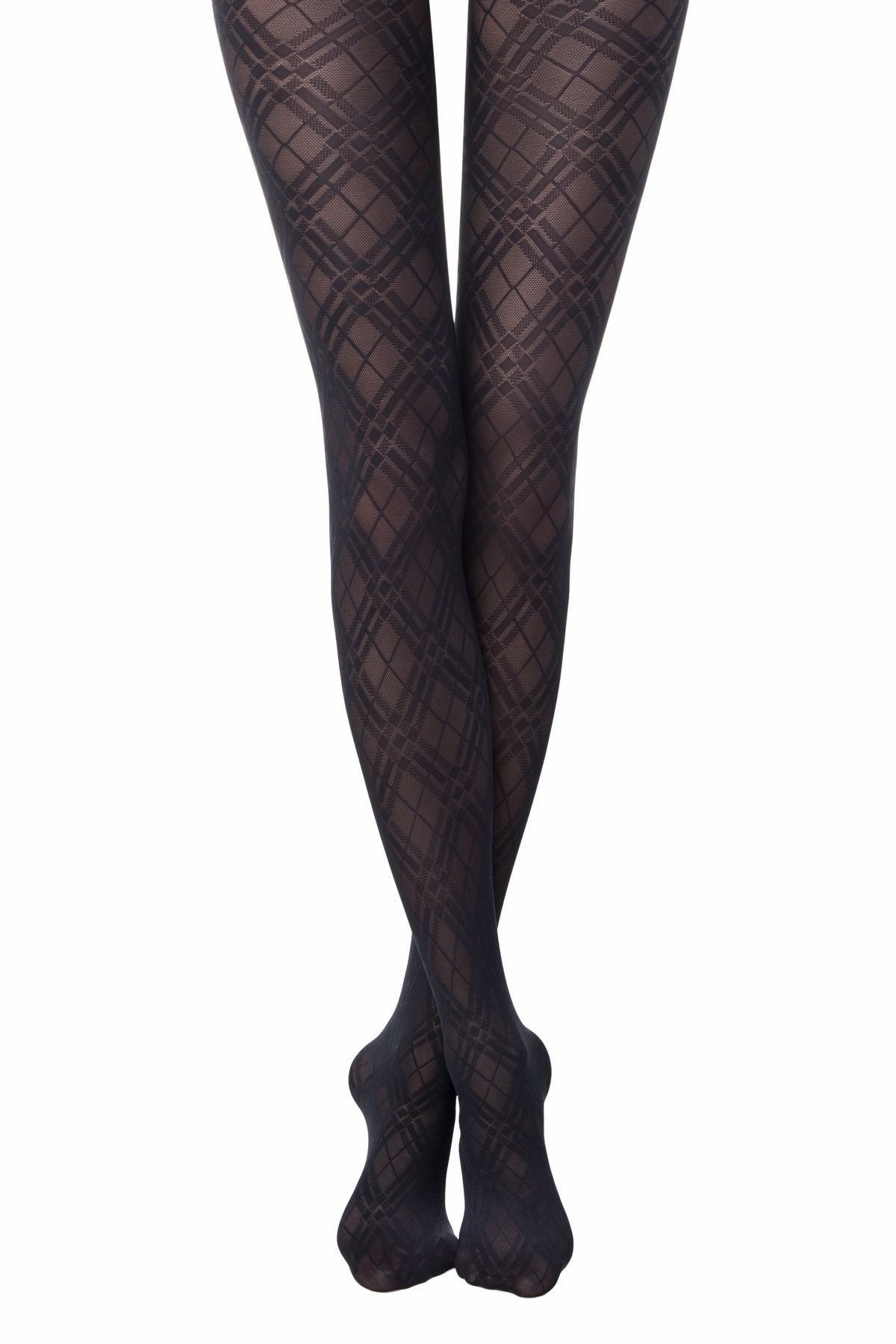 Conte Megan 40 Den - Fantasy Women's Tights with а geometric pattern (19С-242СП)
