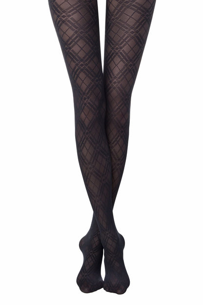 Conte Megan 40 Den - Fantasy Women's Tights with а geometric pattern (19С-242СП)