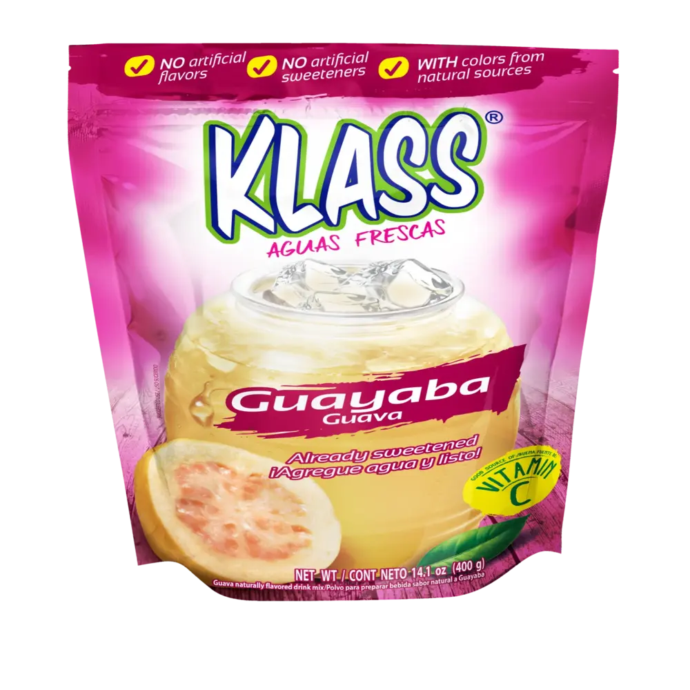 Klass Listo Guayaba Drink Mix Powder 14.1 oz