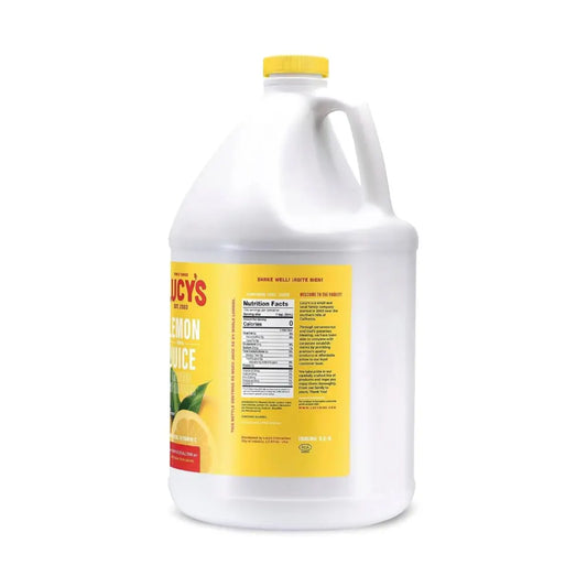 Lucy's Lemon Juice Gallon 128 oz