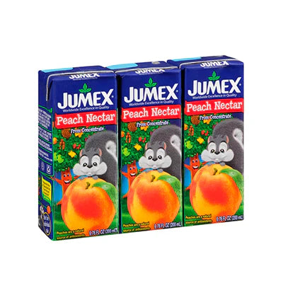 Jumex Mini Tetra 3pk Peach Nectar 6.76 oz
