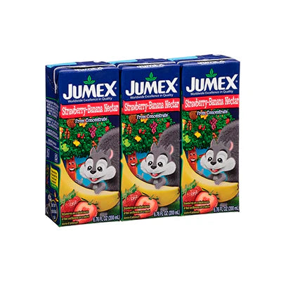 Jumx Mini Tetra 3pk Strawberry-Banana Nectar 6.76 oz