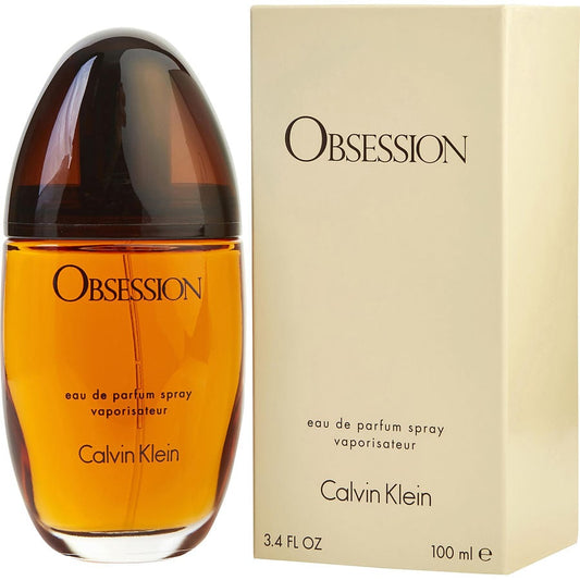 OBSESSION by Calvin Klein EAU DE PARFUM SPRAY 3.4 OZ