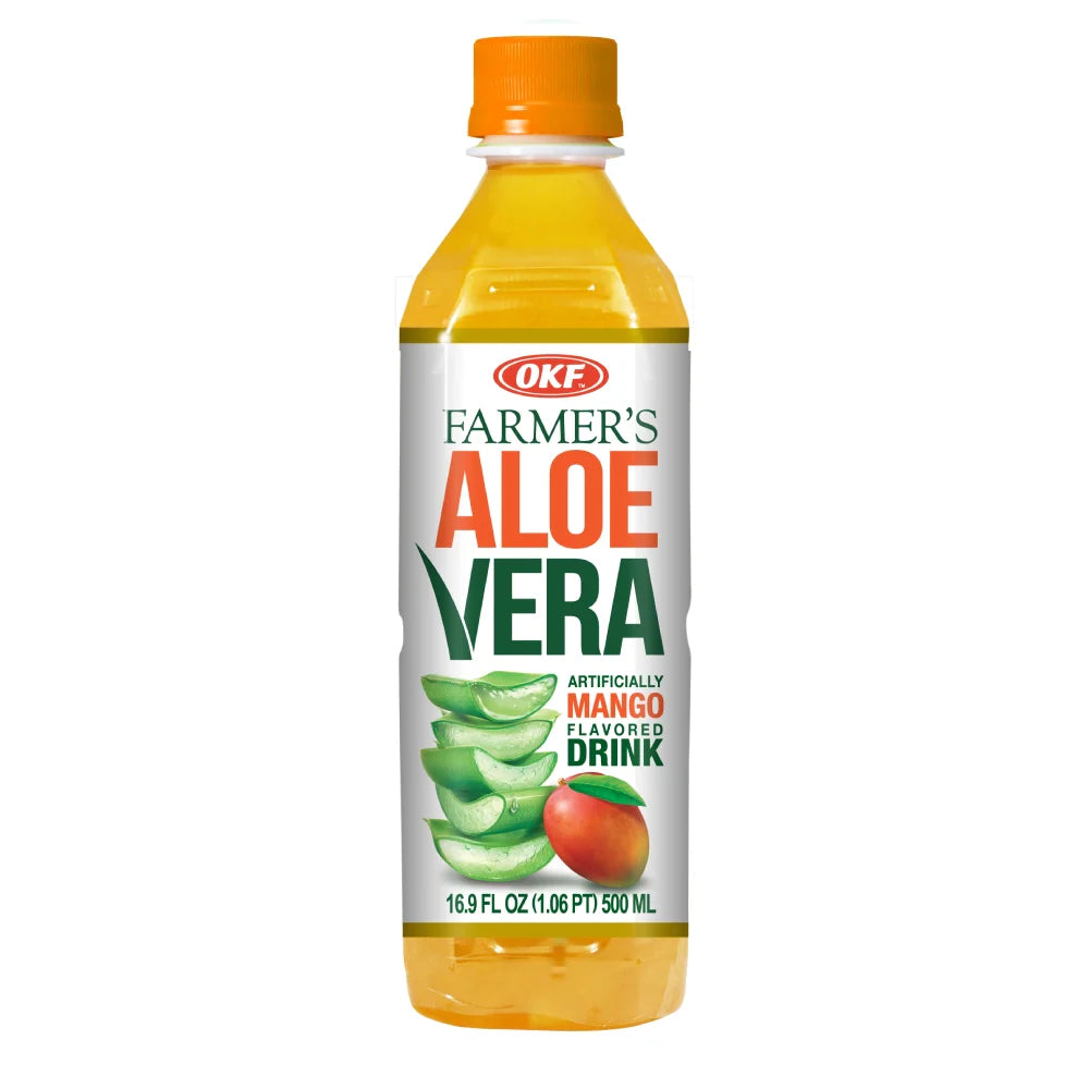 Okf Aloe Vera Drink Mango 16.9 oz