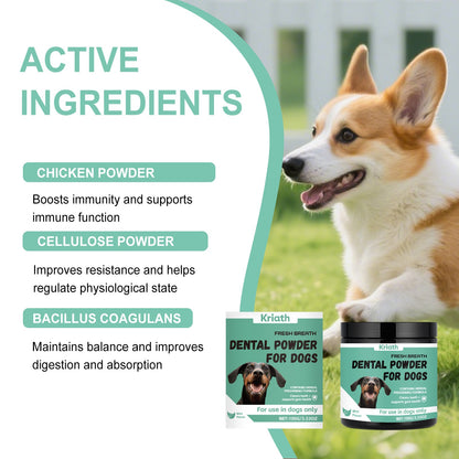 Breath-Freshening Tooth Powder For Dogs
