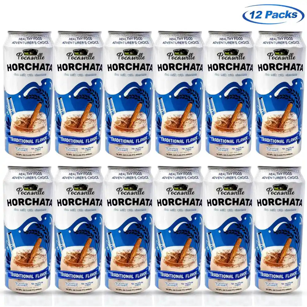 Pocasville Horchata Drink 16.5 oz