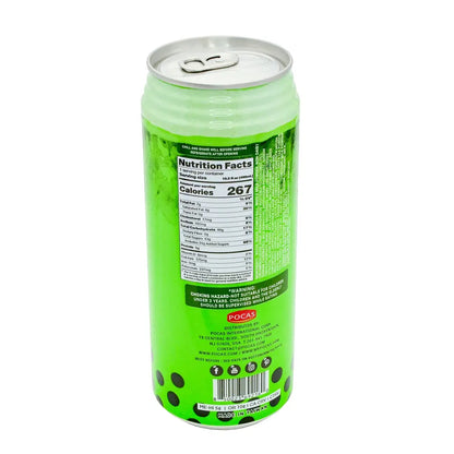 Pocas Bubble Tea Honeydew with Tapioca Pearls 16.5 oz