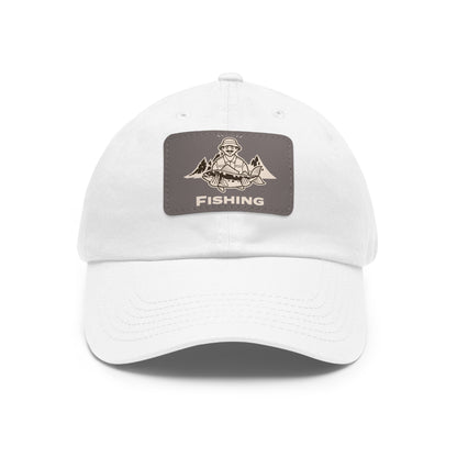 HS-051ML-24 Leather Patch Hat