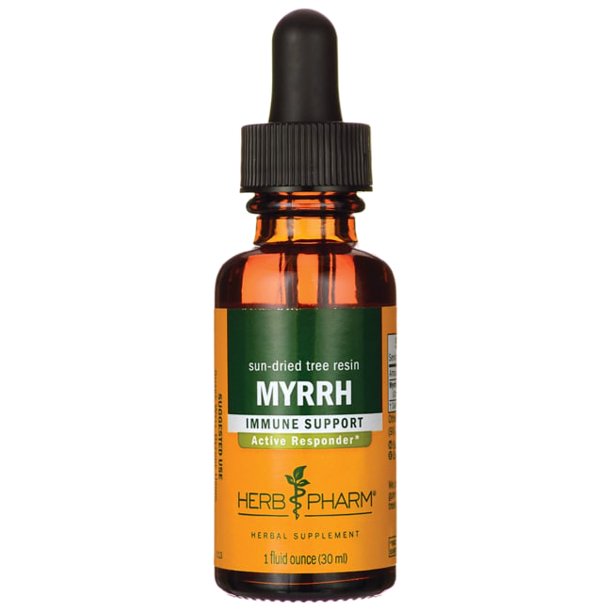 Herb Pharm Myrrh Organic Herbal Extract 1 Fl Oz