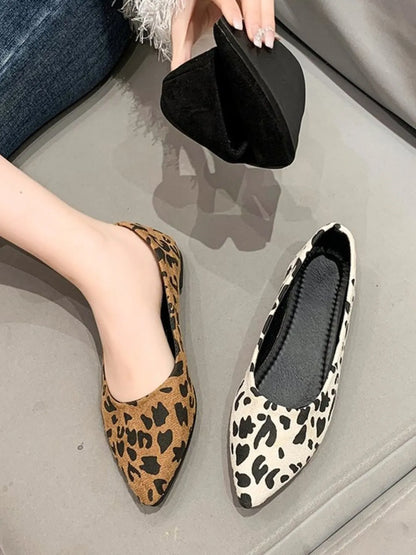 Point Toe Flat Slip-Ons