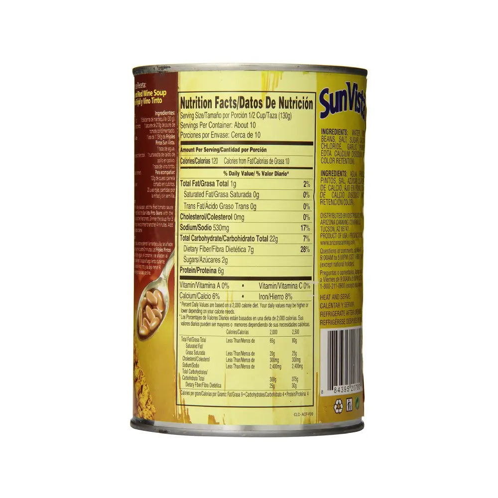 Sunvista Pinto Beans 40 oz