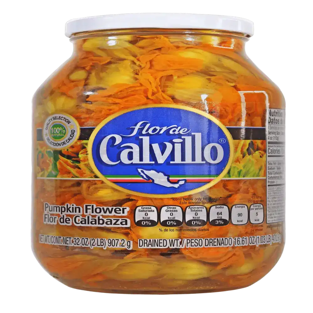 Flor de Calvillo Flor de Calabaza (Pumpkin Flower) 32 oz