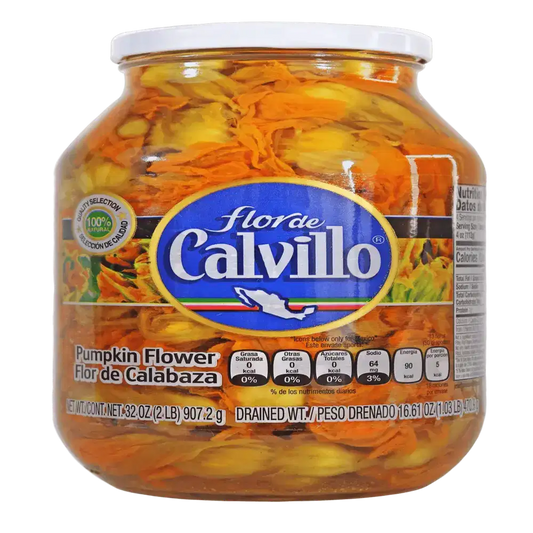 Flor de Calvillo Flor de Calabaza (Pumpkin Flower) 32 oz