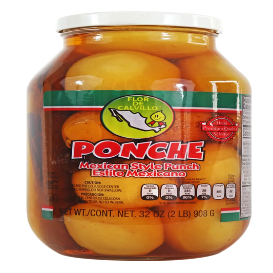 Flor de Calvillo Ponche de Frutas (Punch) 32 oz