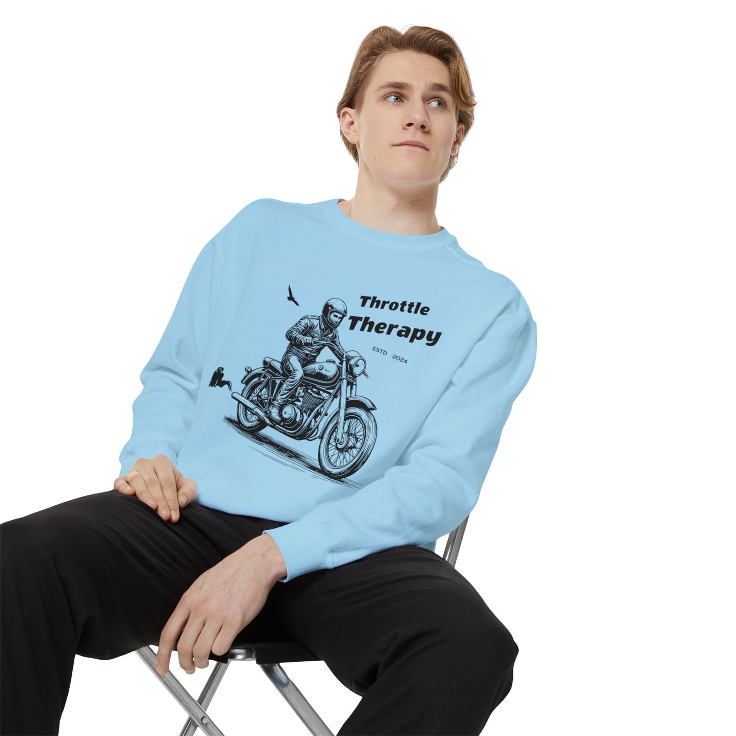 SW-064ML-24 Comfy Bike lover Sweatshirt