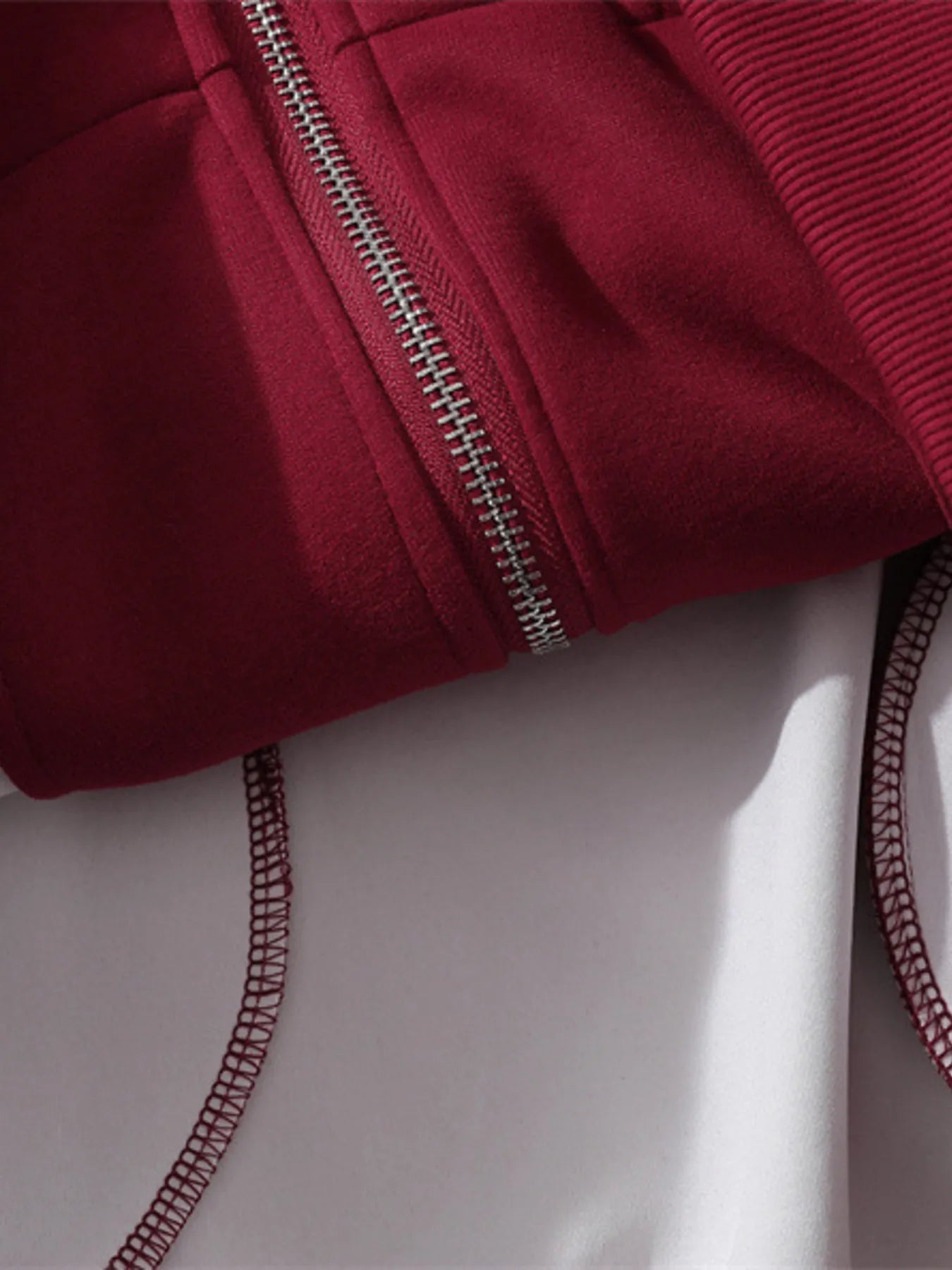 Men's Zip-Up Hooded Jacket