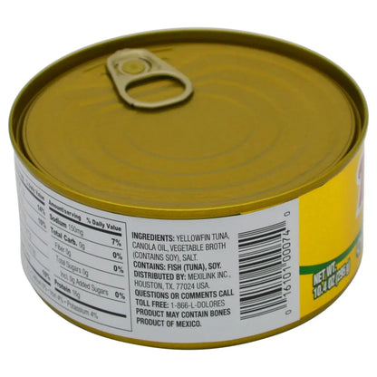 Dolores Yellow Fin Tuna in Oil 10 oz