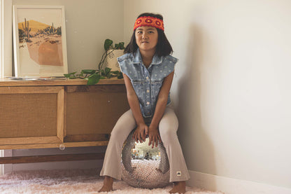 Flared Leggings (Lightweight) - Beige