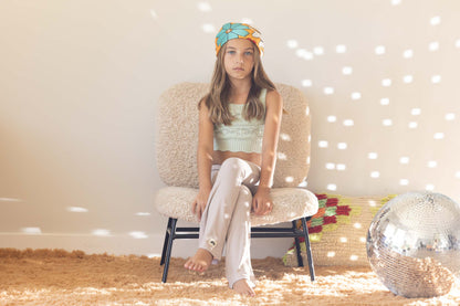 Flared Leggings (Lightweight) - Beige