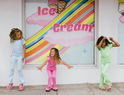 Short Sleeve Tee - Neon Blue