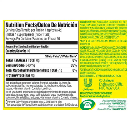 Knorr Granulated Beef  Bouillon 7.9 oz