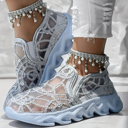 Breathable Mesh Platform Athletics
