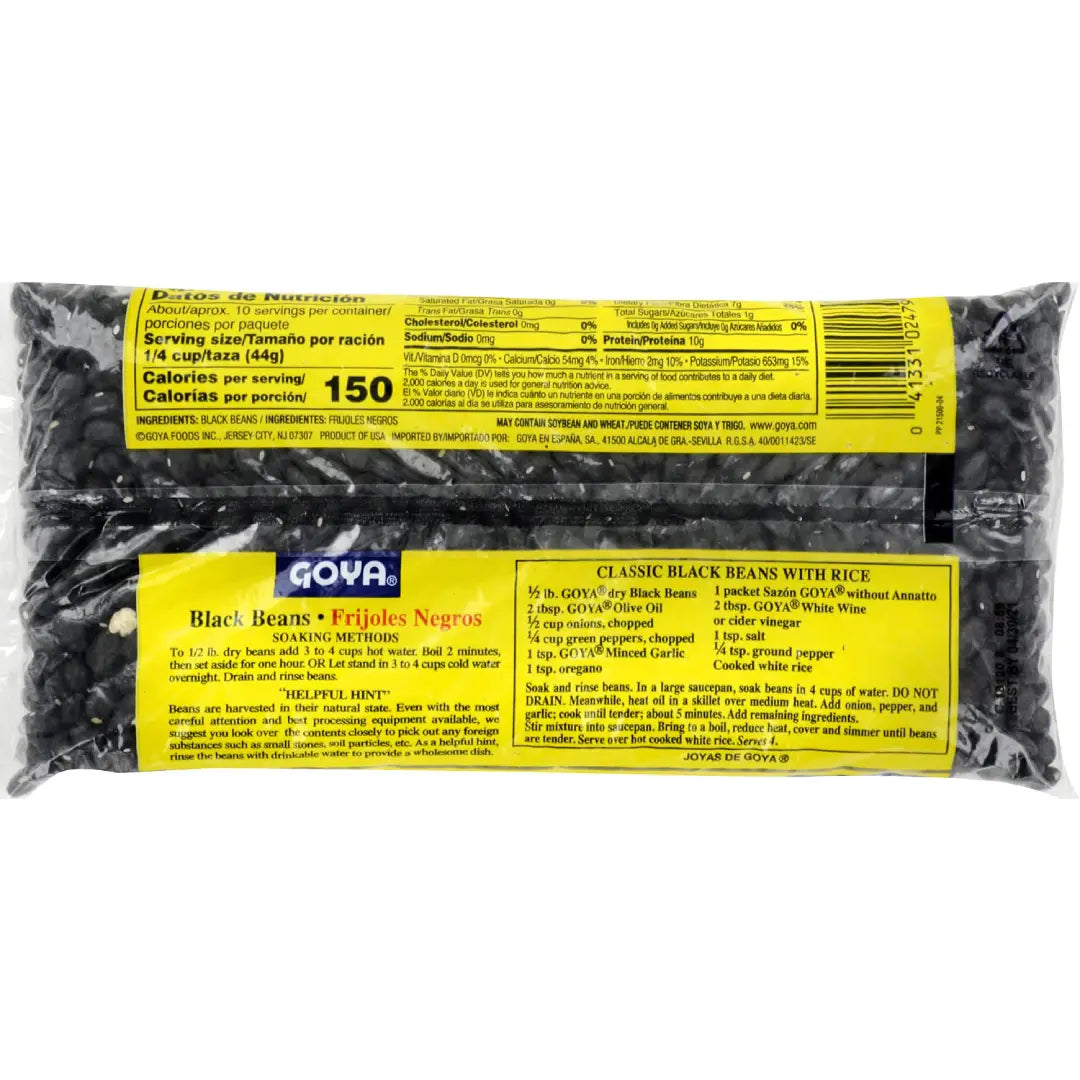 Goya Black Beans 1 lb