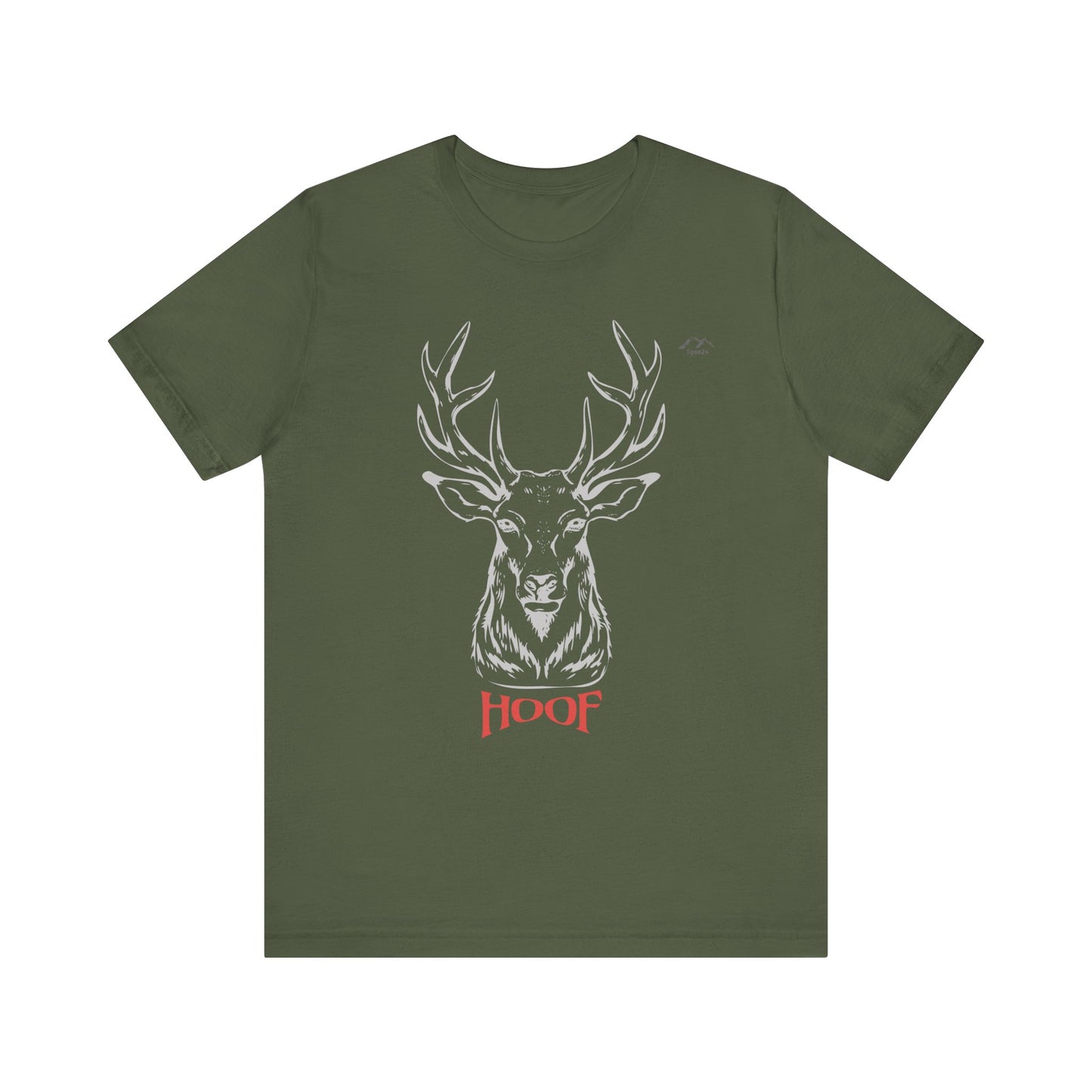 TS-032ML-24 Mule Deer T-Shirt Wildlife Art Mule Deer Design