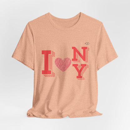 TS-080ML-24 I Love NY Newyork T Shirt Gift
