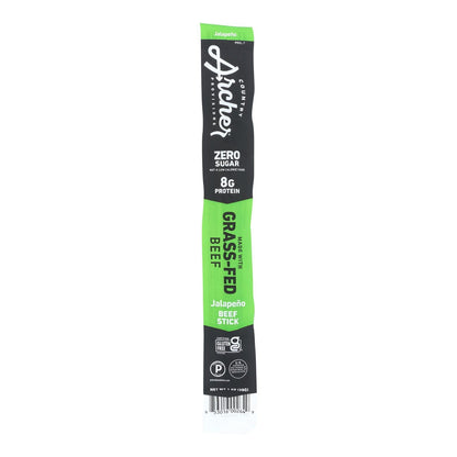 Country Archer Beef Jerky, Jalapeno - 1 oz. Stick (Case of 18)