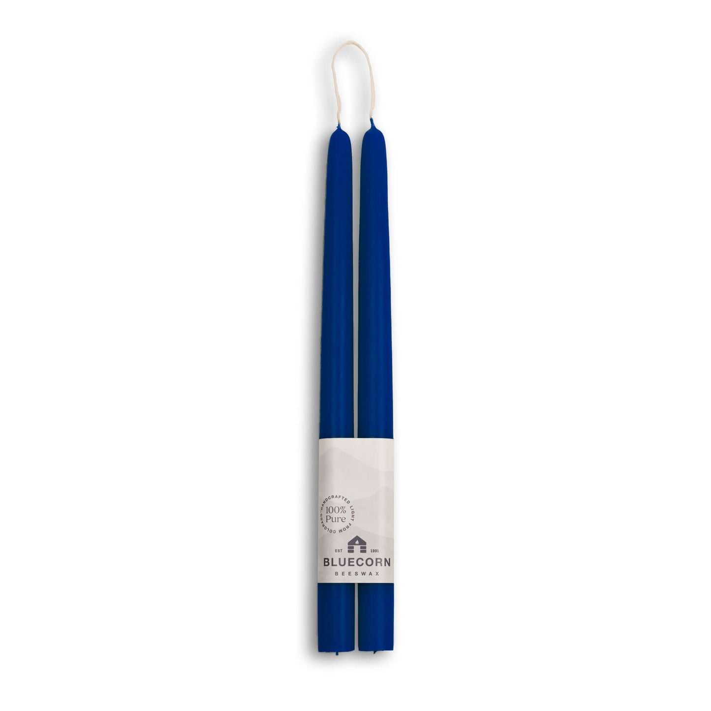 Beeswax Taper Candles - Hand-Dipped - 1 Pair