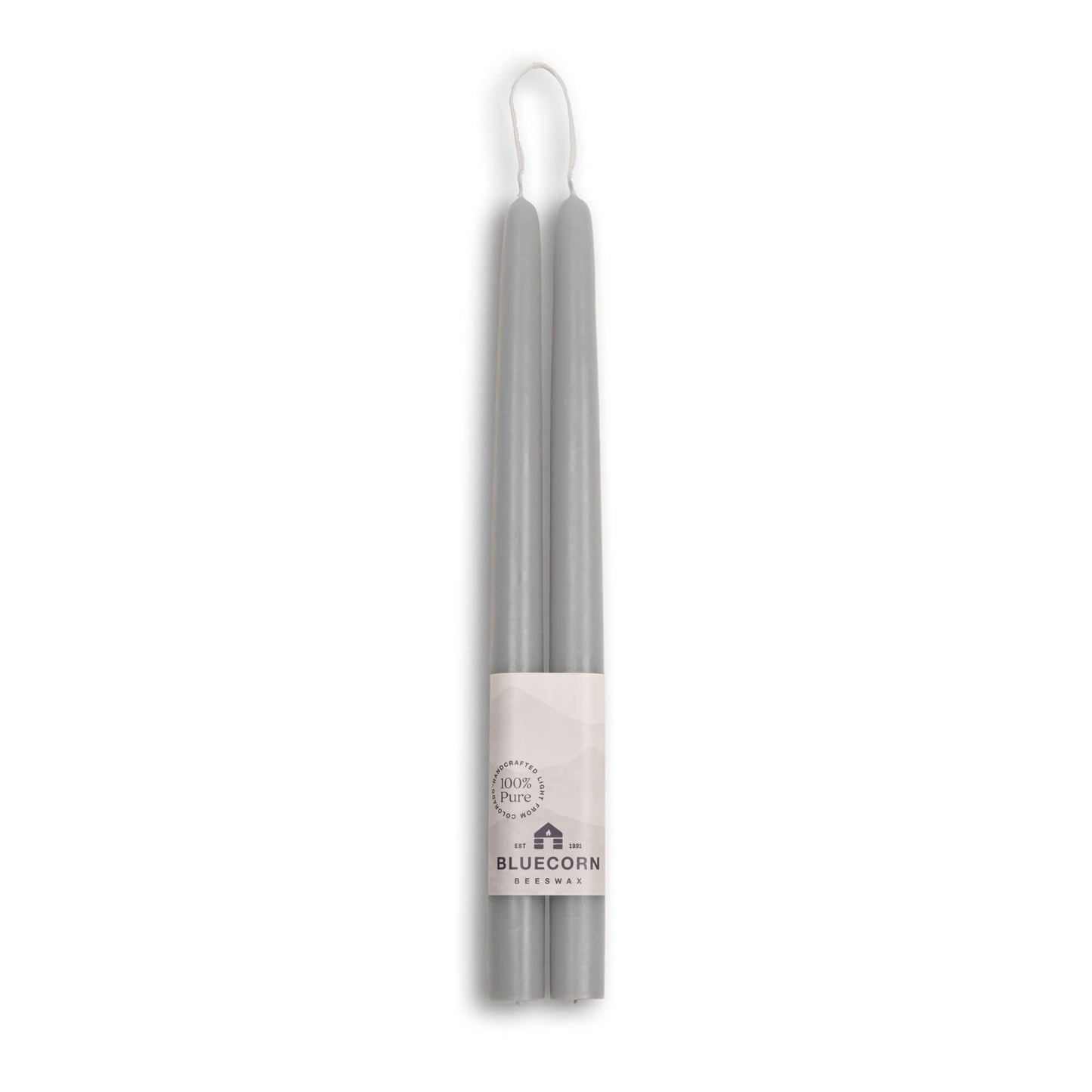 Beeswax Taper Candles - Hand-Dipped - 1 Pair
