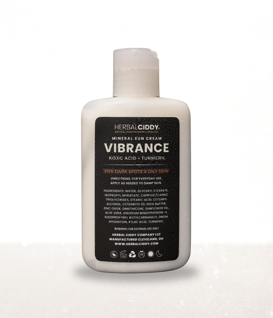 VIBRANCE MOISTURIZER WITH TURMERIC + KOJIC ACID – DARK SPOTS & OILY SKIN