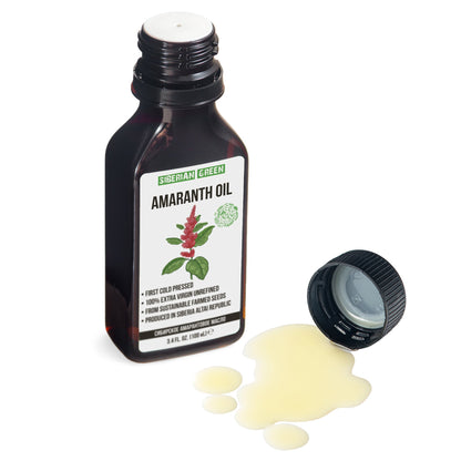 Amaranth Seed Oil 100 ml - Extra Virgin, Cold-Pressed, Premium Quality
