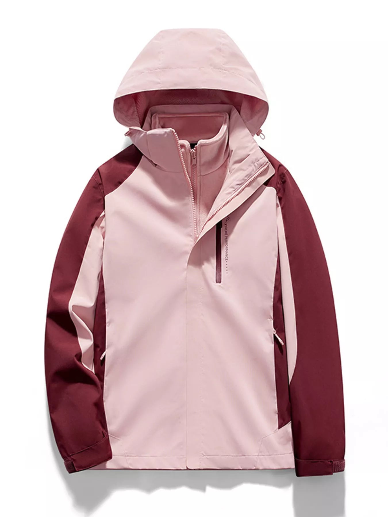 Men's Plus Size Hooded Windproof Outdoor Jacket