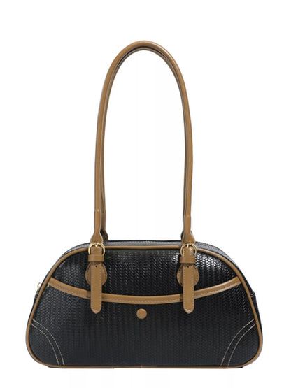 Vintage Buckle Shoulder Bag