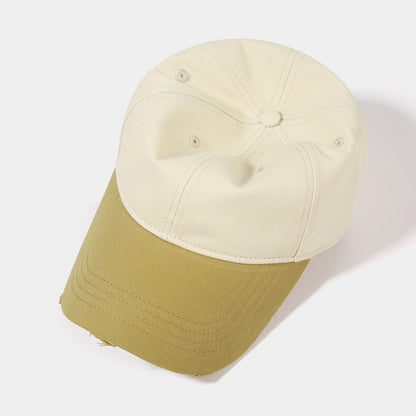 Vintage Contrast Baseball Cap