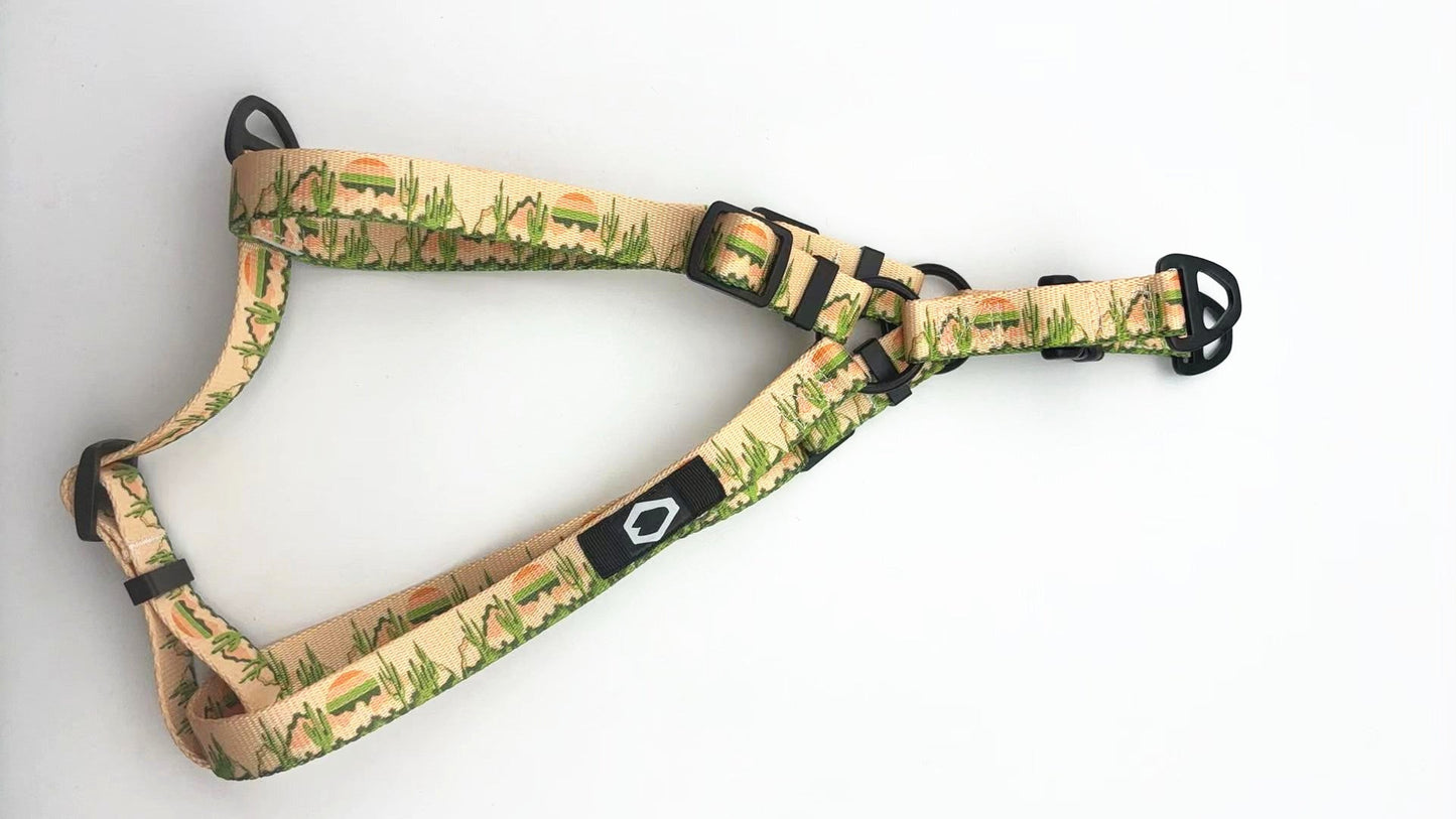 Outdoor Style Nylon Step-In Dog Harness
