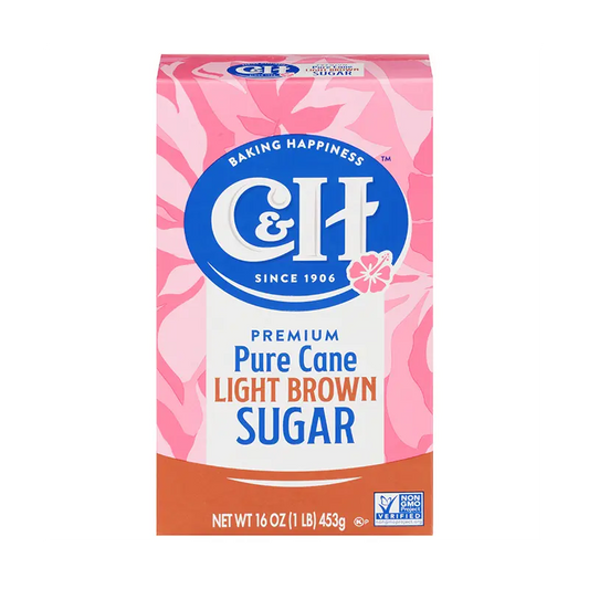 C&H Sugar Light Brown 1 lb