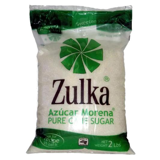 Zulka Azucar Morena (Brown Granulated Sugar) 2 lb
