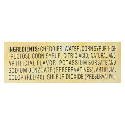 Reese Red Maraschino Cherries With Stems (10 Oz., Pack of 12)