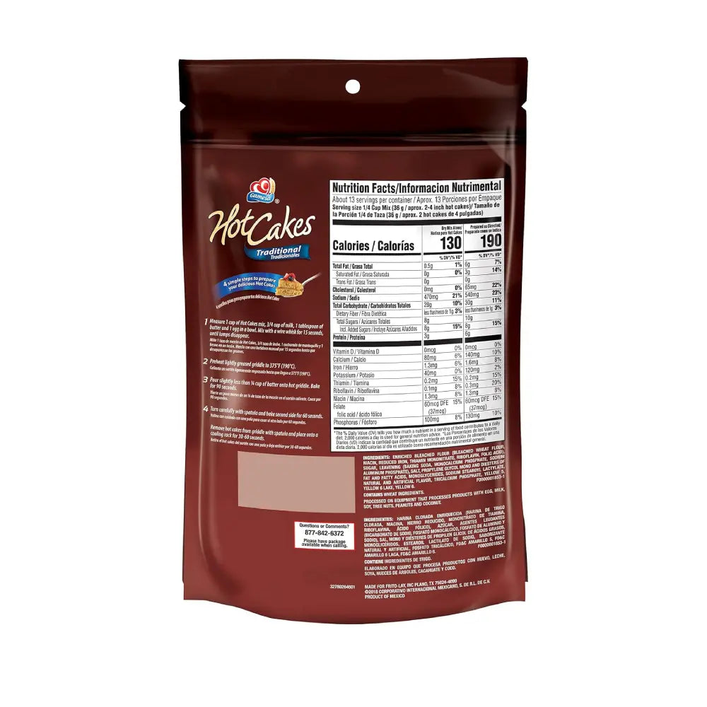Gamesa Hot Cakes Mix 16 oz