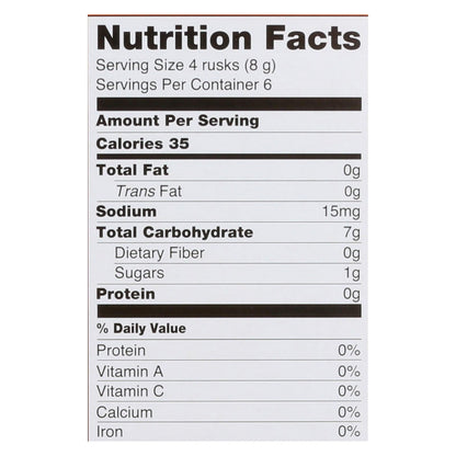 Baby Mum Mum Organic Baby Teeth Rice Rusk, Sweet Potato & Carrot, 1.76 Oz (Pack of 6)