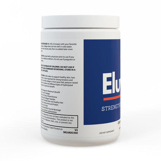 Eluvion Collagen Peptides Type I & III Supplement 12.3oz